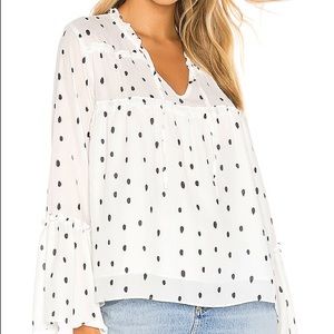 Central Park West Rosewood Dot Top